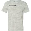 White Marble Unisex Poly-Cotton Short-Sleeve T-Shirt Thumbnail