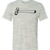 White Marble Unisex Poly-Cotton Short-Sleeve T-Shirt Thumbnail