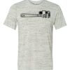 White Marble Unisex Poly-Cotton Short-Sleeve T-Shirt Thumbnail
