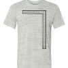 White Marble Unisex Poly-Cotton Short-Sleeve T-Shirt Thumbnail