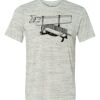 White Marble Unisex Poly-Cotton Short-Sleeve T-Shirt Thumbnail