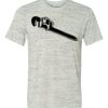 White Marble Unisex Poly-Cotton Short-Sleeve T-Shirt Thumbnail