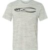 White Marble Unisex Poly-Cotton Short-Sleeve T-Shirt Thumbnail