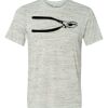 White Marble Unisex Poly-Cotton Short-Sleeve T-Shirt Thumbnail