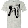White Marble Unisex Poly-Cotton Short-Sleeve T-Shirt Thumbnail