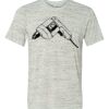 White Marble Unisex Poly-Cotton Short-Sleeve T-Shirt Thumbnail