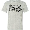 White Marble Unisex Poly-Cotton Short-Sleeve T-Shirt Thumbnail