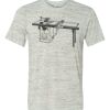 White Marble Unisex Poly-Cotton Short-Sleeve T-Shirt Thumbnail