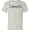 White Marble Unisex Poly-Cotton Short-Sleeve T-Shirt Thumbnail