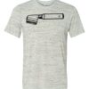 White Marble Unisex Poly-Cotton Short-Sleeve T-Shirt Thumbnail