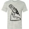 White Marble Unisex Poly-Cotton Short-Sleeve T-Shirt Thumbnail