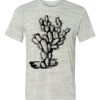 White Marble Unisex Poly-Cotton Short-Sleeve T-Shirt Thumbnail