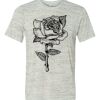 White Marble Unisex Poly-Cotton Short-Sleeve T-Shirt Thumbnail