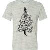 White Marble Unisex Poly-Cotton Short-Sleeve T-Shirt Thumbnail