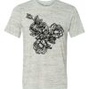 White Marble Unisex Poly-Cotton Short-Sleeve T-Shirt Thumbnail