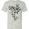 White Marble Unisex Poly-Cotton Short-Sleeve T-Shirt Thumbnail