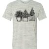 White Marble Unisex Poly-Cotton Short-Sleeve T-Shirt Thumbnail