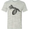 White Marble Unisex Poly-Cotton Short-Sleeve T-Shirt Thumbnail