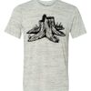 White Marble Unisex Poly-Cotton Short-Sleeve T-Shirt Thumbnail
