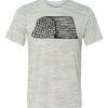White Marble Unisex Poly-Cotton Short-Sleeve T-Shirt Thumbnail