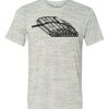 White Marble Unisex Poly-Cotton Short-Sleeve T-Shirt Thumbnail