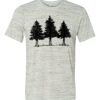 White Marble Unisex Poly-Cotton Short-Sleeve T-Shirt Thumbnail