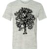 White Marble Unisex Poly-Cotton Short-Sleeve T-Shirt Thumbnail