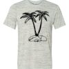 White Marble Unisex Poly-Cotton Short-Sleeve T-Shirt Thumbnail