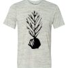 White Marble Unisex Poly-Cotton Short-Sleeve T-Shirt Thumbnail