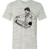 White Marble Unisex Poly-Cotton Short-Sleeve T-Shirt Thumbnail