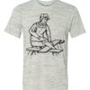 White Marble Unisex Poly-Cotton Short-Sleeve T-Shirt Thumbnail