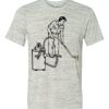 White Marble Unisex Poly-Cotton Short-Sleeve T-Shirt Thumbnail