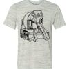 White Marble Unisex Poly-Cotton Short-Sleeve T-Shirt Thumbnail