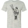 White Marble Unisex Poly-Cotton Short-Sleeve T-Shirt Thumbnail