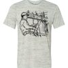 White Marble Unisex Poly-Cotton Short-Sleeve T-Shirt Thumbnail