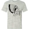 White Marble Unisex Poly-Cotton Short-Sleeve T-Shirt Thumbnail