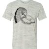 White Marble Unisex Poly-Cotton Short-Sleeve T-Shirt Thumbnail
