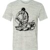 White Marble Unisex Poly-Cotton Short-Sleeve T-Shirt Thumbnail