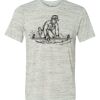 White Marble Unisex Poly-Cotton Short-Sleeve T-Shirt Thumbnail