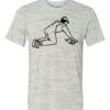 White Marble Unisex Poly-Cotton Short-Sleeve T-Shirt Thumbnail