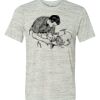 White Marble Unisex Poly-Cotton Short-Sleeve T-Shirt Thumbnail