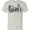 White Marble Unisex Poly-Cotton Short-Sleeve T-Shirt Thumbnail