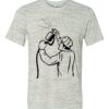 White Marble Unisex Poly-Cotton Short-Sleeve T-Shirt Thumbnail