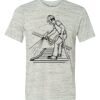 White Marble Unisex Poly-Cotton Short-Sleeve T-Shirt Thumbnail