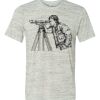 White Marble Unisex Poly-Cotton Short-Sleeve T-Shirt Thumbnail