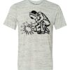 White Marble Unisex Poly-Cotton Short-Sleeve T-Shirt Thumbnail