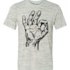 White Marble Unisex Poly-Cotton Short-Sleeve T-Shirt Thumbnail