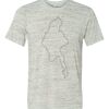 White Marble Unisex Poly-Cotton Short-Sleeve T-Shirt Thumbnail