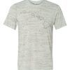 White Marble Unisex Poly-Cotton Short-Sleeve T-Shirt Thumbnail