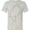 White Marble Unisex Poly-Cotton Short-Sleeve T-Shirt Thumbnail